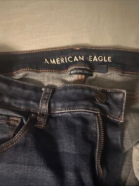 American Eagle Outfitters women Indigo Slim Straight Jeans